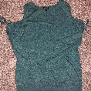 NEVER WORN Express Cold Shoulder Sweater